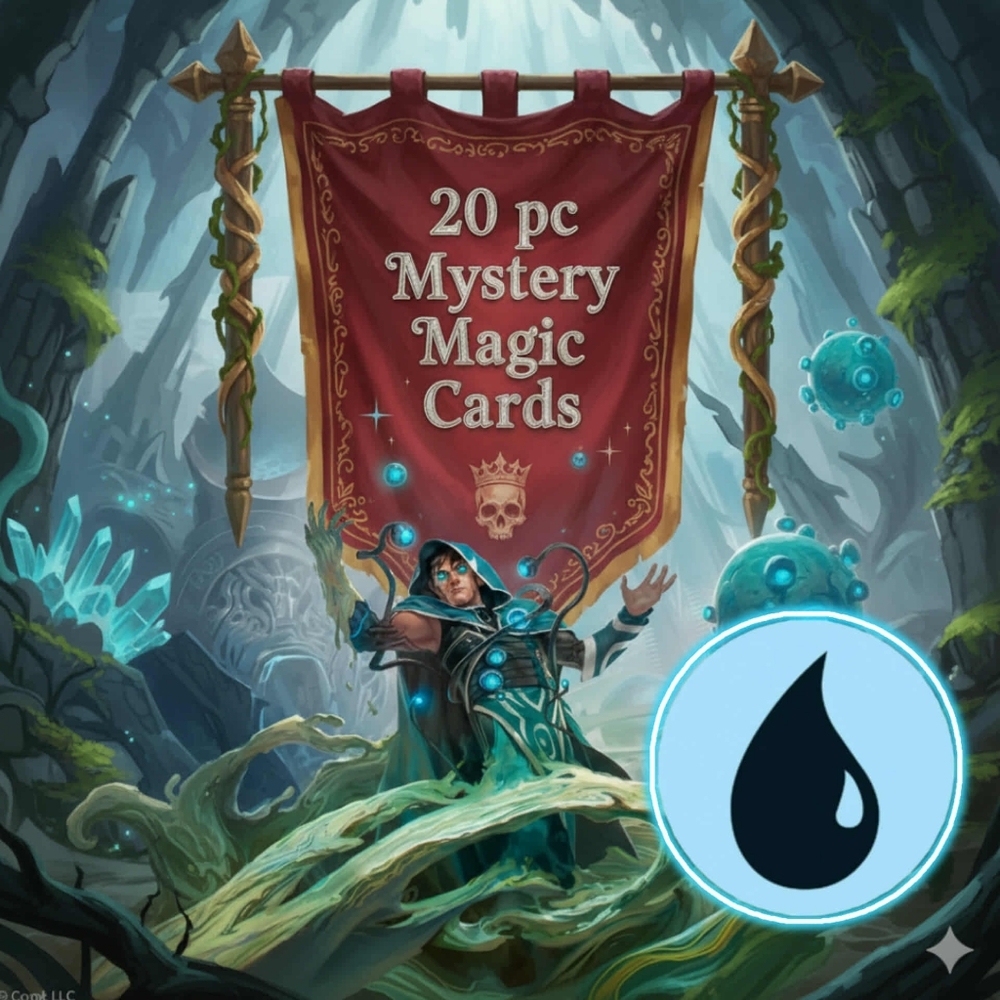 20 pack Mystery Blue "Magic The Gathering" Cards